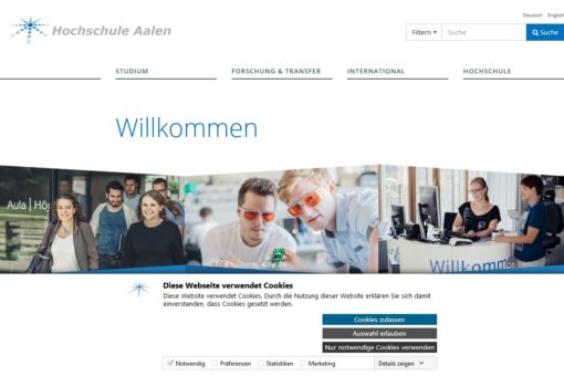 Digitales Zukunftswissen für MitarbeiterInnen im Mittelstand am Graduate Campus Hochschule Aalen