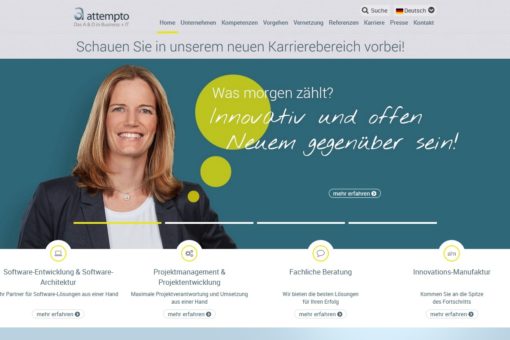 Zukunftsweisende Strategie – attempto zum vierten Mal in Folge mit Innovationspreis ausgezeichnet